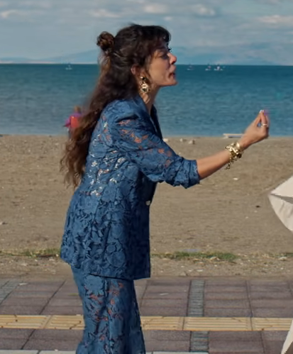 Zara Kısa Dantelli Pantolon - Dizi kıyafeti